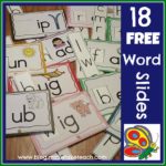 Free Word Family Sliders