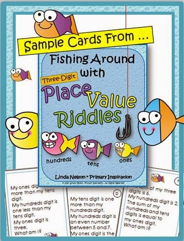 http://www.primaryinspiration.blogspot.com/2014/08/place-value-riddles-for-three-digit.html
