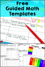 Free Guided Math Templates