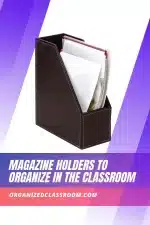 Classroom Organization + Magazine Boxes