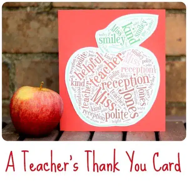 Easy Mother's Day Gift with Word Art!