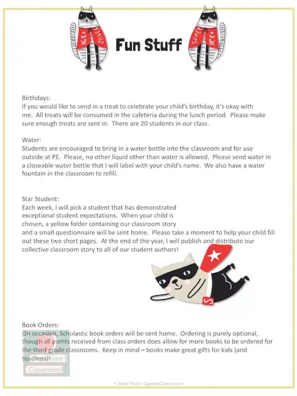 Open House Checklist