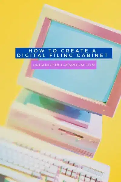 Organize Your Teacher Computer Files