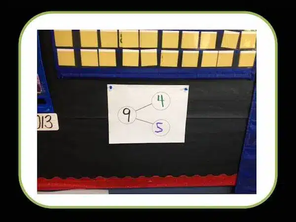 Number Bonds Template