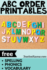 Why You Should Teach ABC Order To Your Students