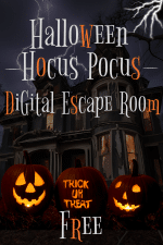 FREE Halloween Virtual Escape Room Puzzle
