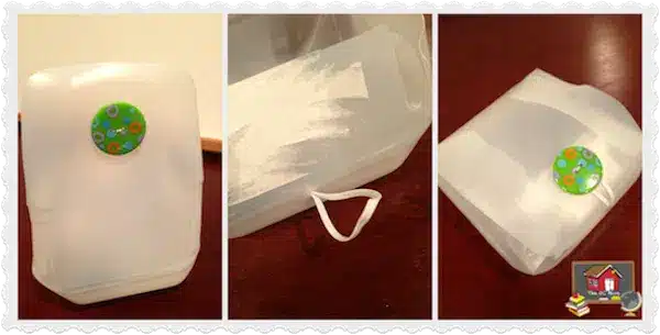 DIY Flashcards and Container