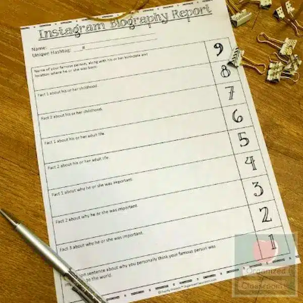Black History IG Biography Report