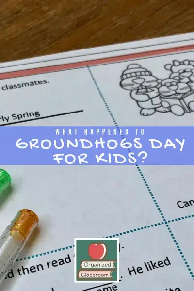 Groundhog Day Activity Mat