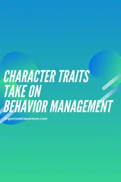 Character Development Center Cards