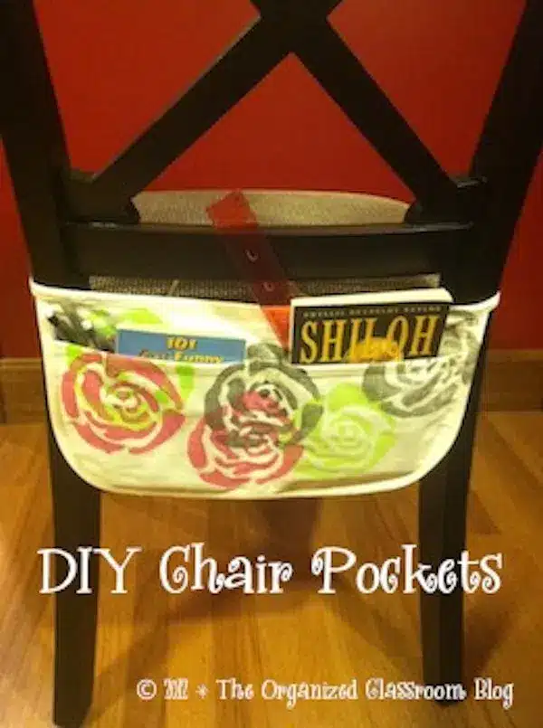Flower Chair Pocket Stencil