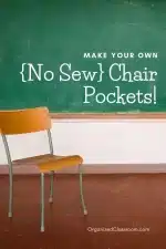 Flower Chair Pocket Stencil