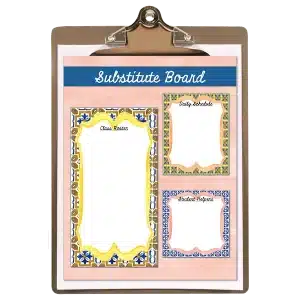 Substitute Binder Template