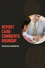 Parent Conference Comments and Checklist