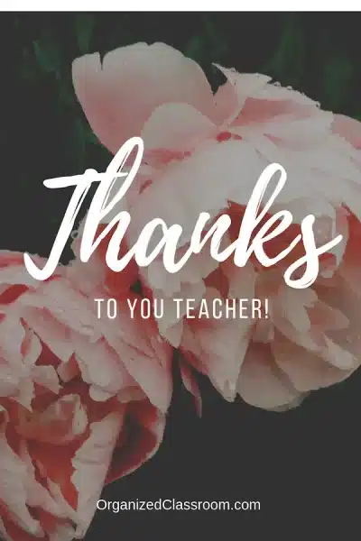 Teacher Appreciation Ideas