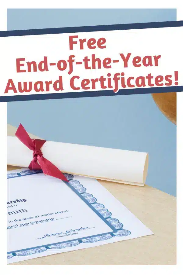 Award Ceremony Editable Certificates