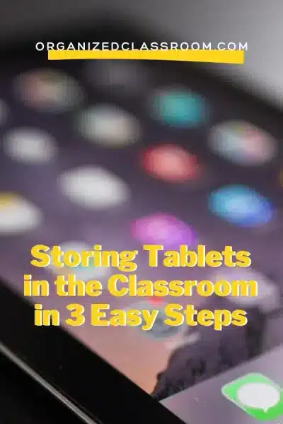 Website Login Card Box Idea for Tablets in the Classroom