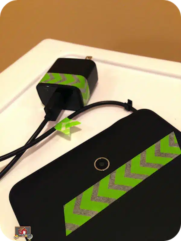 Classroom Tablet and Charger Organization Hack