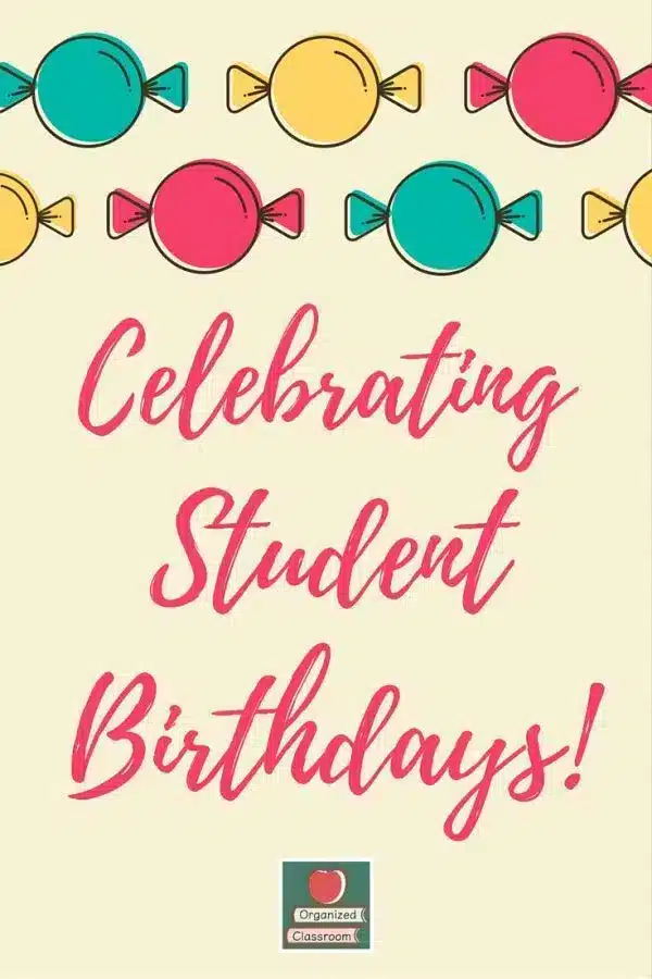 Classroom Birthday Poster for Students of Any Age