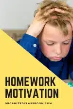 Homework Supplies Cup Labels
