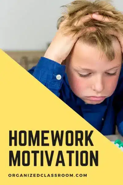 Homework Supplies Cup Labels
