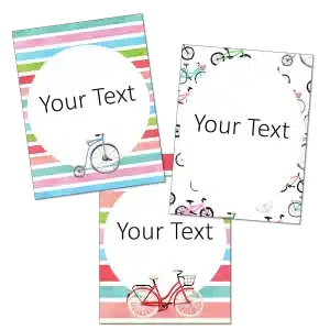 Blank Binder Covers for the Classroom