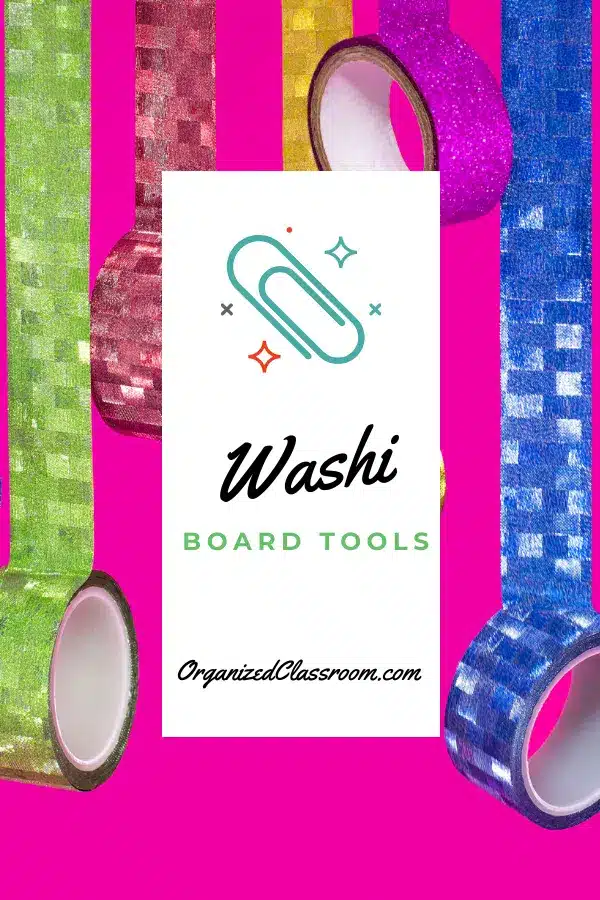 Tension Rod Monthly Organizer Markers