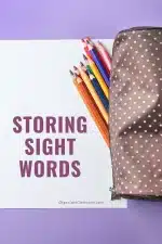 Sight Words Parent Helper Handout