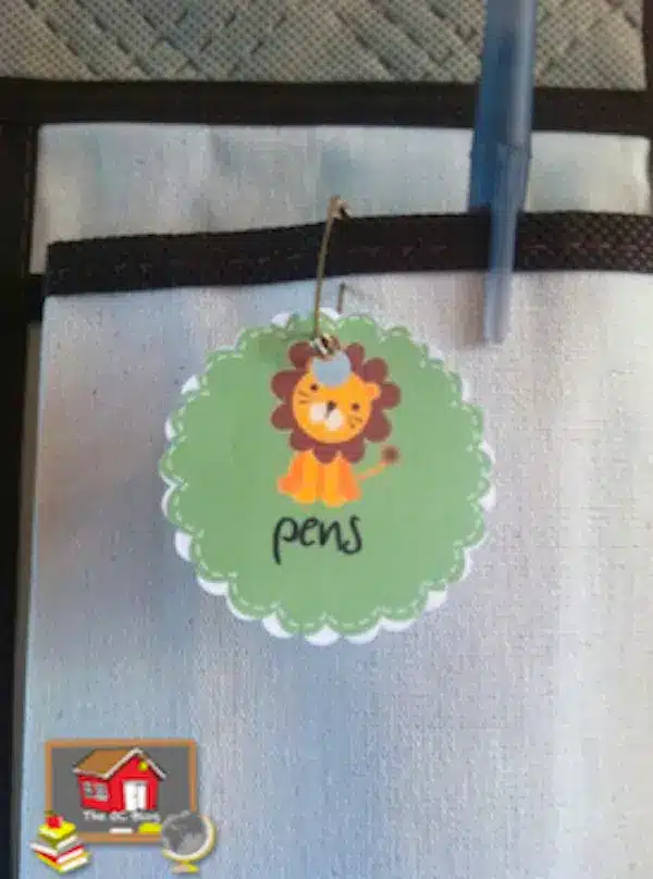 Shoe Caddy Organizer Labels