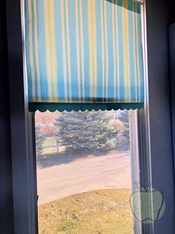 Scalloped DIY Curtains