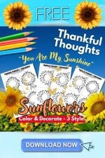 Brighten Your Classroom With This Free Sunflower Gratitude Craft!