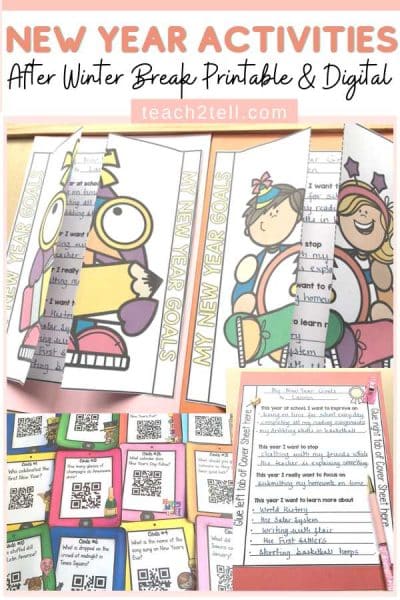 New Year activities for students after winter break