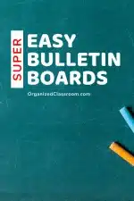 Colorful Bulletin Board Letters