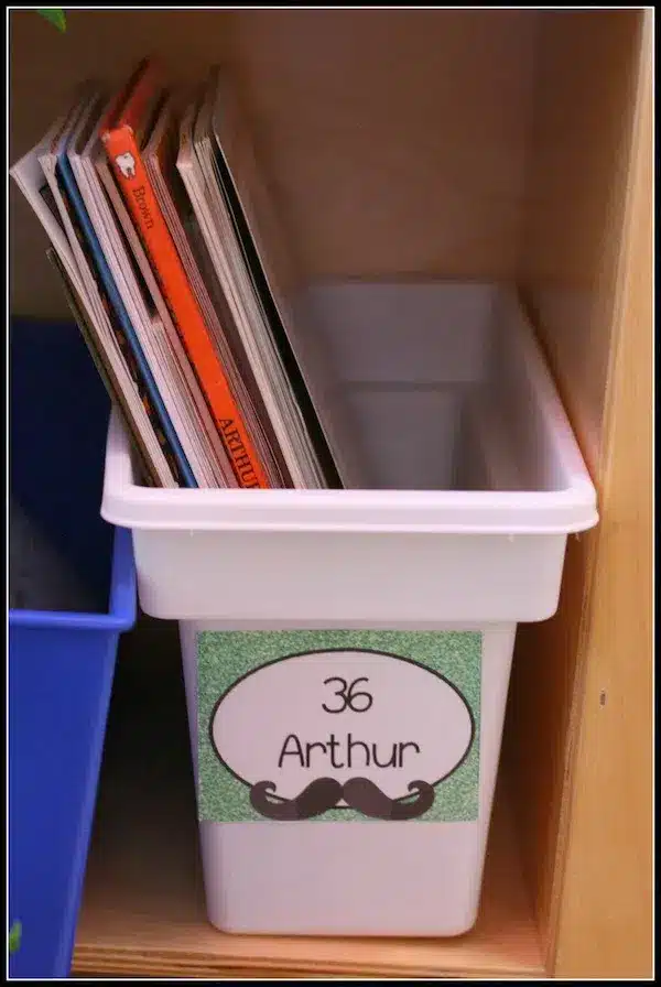 Classroom Library Organization System