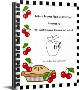 Teaching Author's Purpose