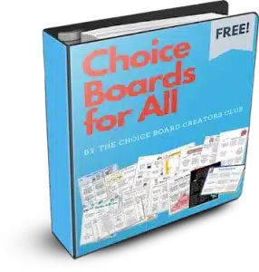 Choice Boards Packet