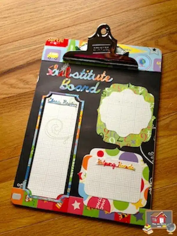 Free Dog Themed Reading Log and Sub Clipboard Idea!