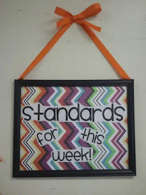 Standards Display Posters