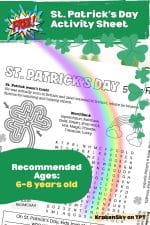 St. Patrick’s Day Fun Facts + Activity Page (Free Printable for Your Classroom)