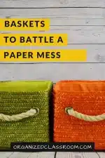 Recycling Labels for Paper Baskets