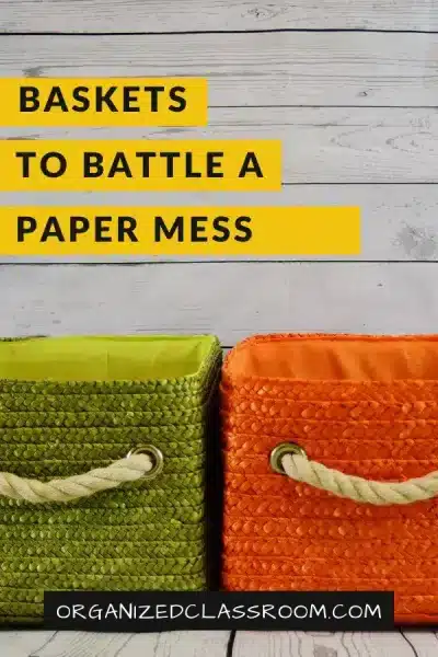 Recycling Labels for Paper Baskets