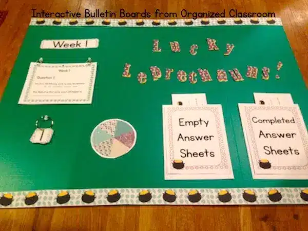 March Bulletin Board Border