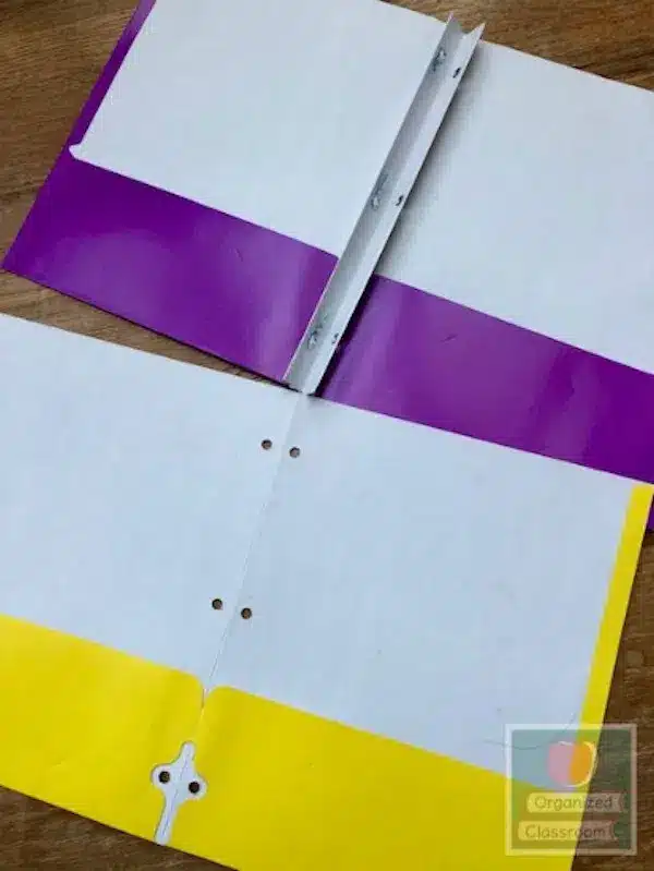 Multi Pocket Folder Labels