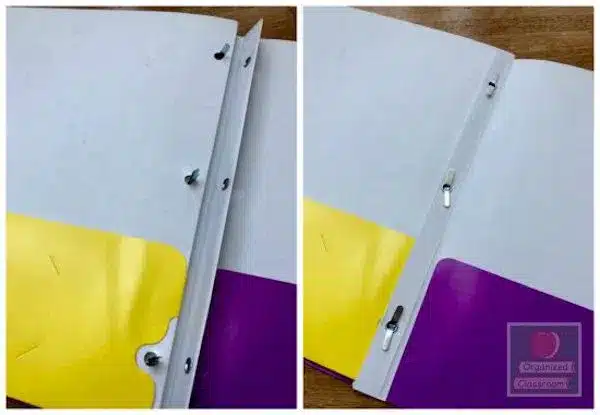 Multi Pocket Folder Labels