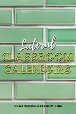 Lateral Calendar Pieces