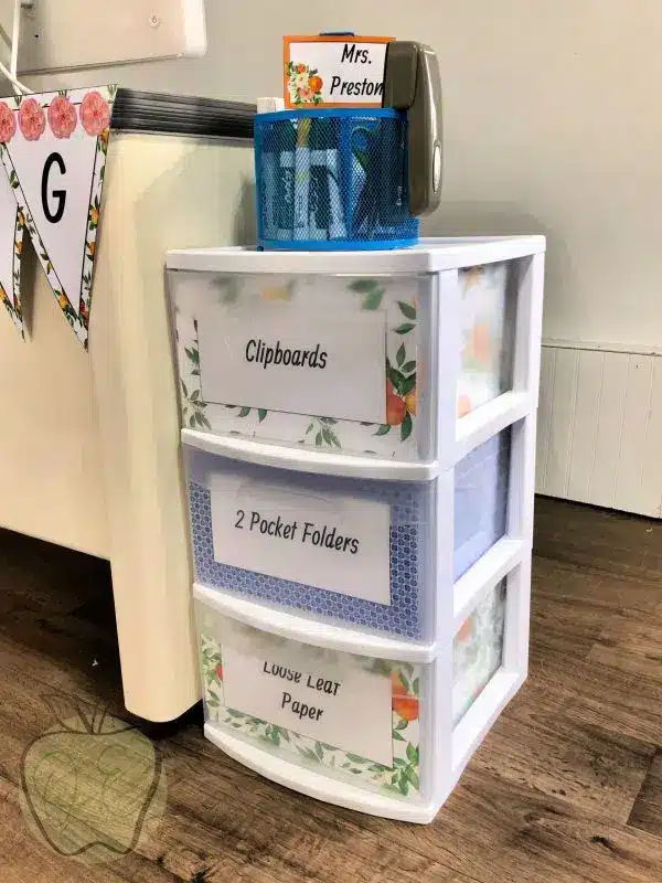 Taco Themed Storage Tower Inserts