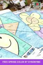 Spring Synonyms Worksheets