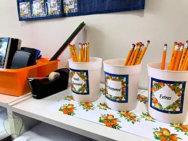Pencil System Labels