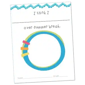 End of School Year Activity