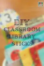 Library Stick Toppers for Your Classroom